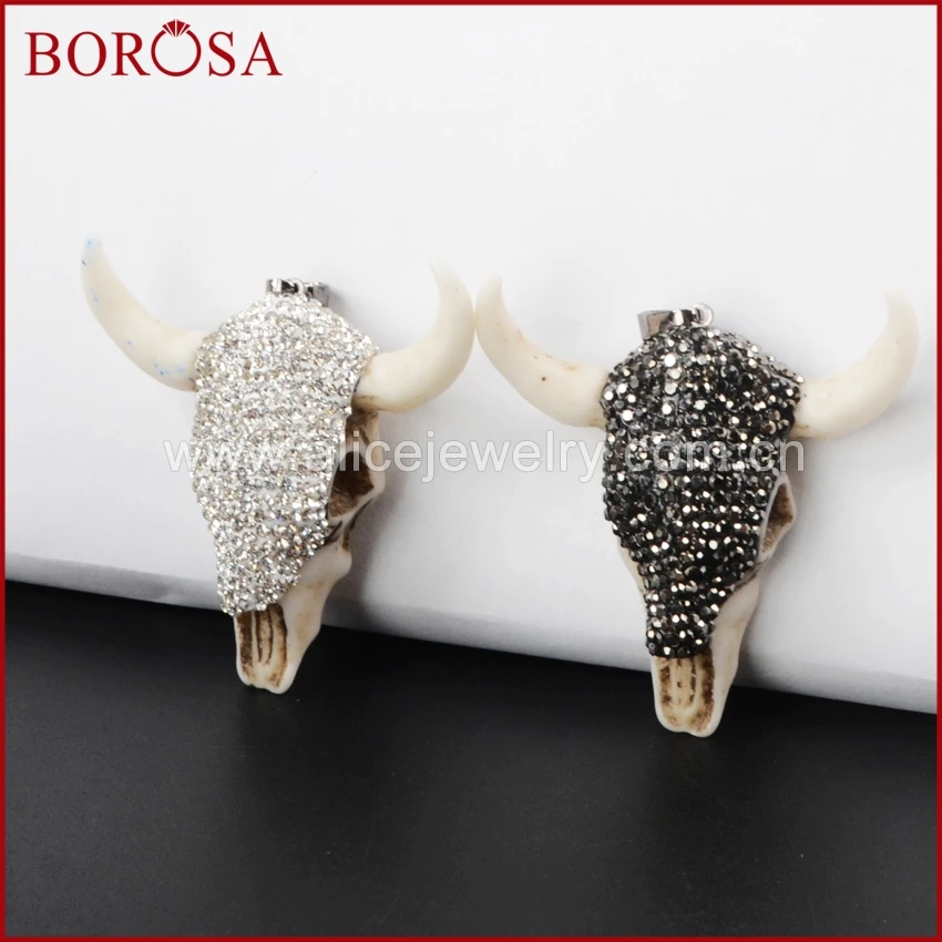 BOROSA Longhorn рога из смолы крупного рогатого скота бык подвеска в виде буйвола