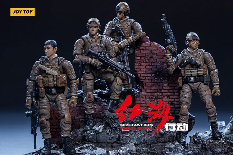 

Estartek JOY TOY 1:27 Operation Red Sea Dragon Special Forces Collection Action Figure New Box for Holiday Gift