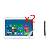 2x пленки+ 2x ткань+ 1x Стилус, Антибликовая матовая Экран Защитная матовая пленка щитки для acer Tab 10 A3-A30 A3 A30 10," планшет