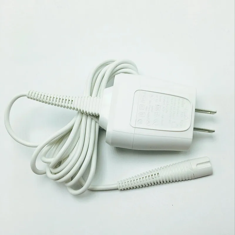 

12V US Wall Plug AC Power Adapter Charger for Braun shaver 190 2866 Z20 2000 5210 3030S 3020S 3050CC Z4 White Charging Cord
