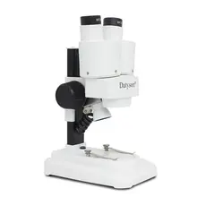 Datyson 20X/32X/40X/50X Stereo Microscope Binocular with LED for PCB Soldering Tool Mobile Phone 20x 40x sector base binocular stereo microscope pcb microscope cell phone mobile phone repair with top and bottom led light