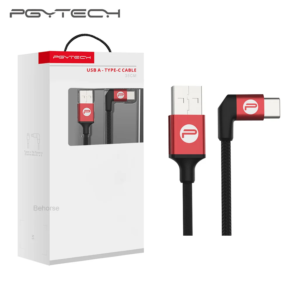 

PGYTECH 35cm USB A-Lighting/Type-C Data Line Data Cable for DJI Osmo Action Osmo Pocket Mavic 2 Pro Zoom Done Wire