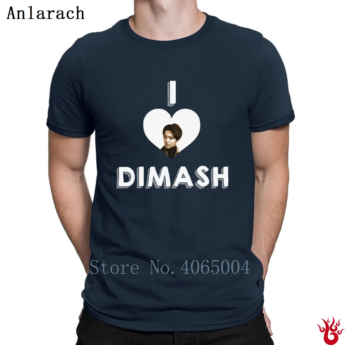 Футболка с коротким рукавом I Love Dimash европейский размер S 3xl хип хоп топы крутая
