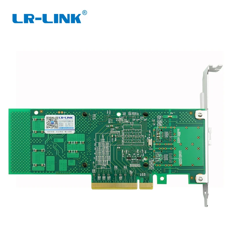 LR-LINK 9801BF-SFP+ pci express Network Card 10 gigabit ethernet Fiber Optical Lan card server Intel 82599 X520-DA1 Compatible
