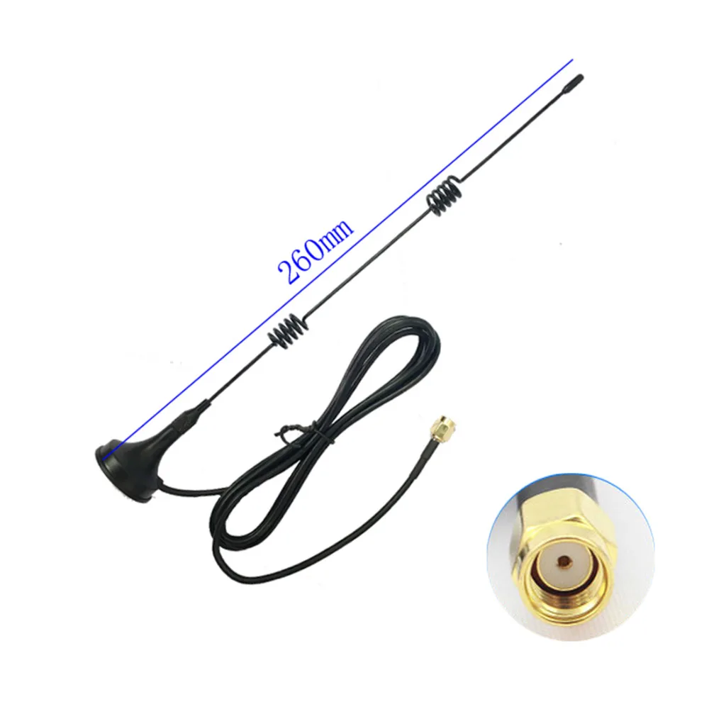 

800-1900MHZ GSM 3G Sucker 7DBi Aerial 3M RG174 GSM CDMA GPRS Router Booster RP SMA Male GSM 7dbi Antenna