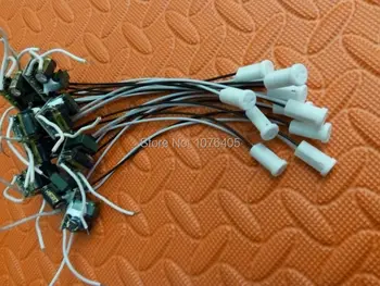 

10pcs DIY Mini LED Power with G4 socket Supply Adapters LED Driver 180-240V to DC9-12V Socket 3W