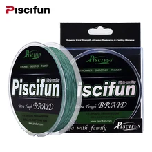 Piscifun 500M PE Braided Fishing Line 10lb 20lb 25lb 30lb 40lb 45lb 50lb 60lb 80lb Super Strong Multifilament Fishing Line