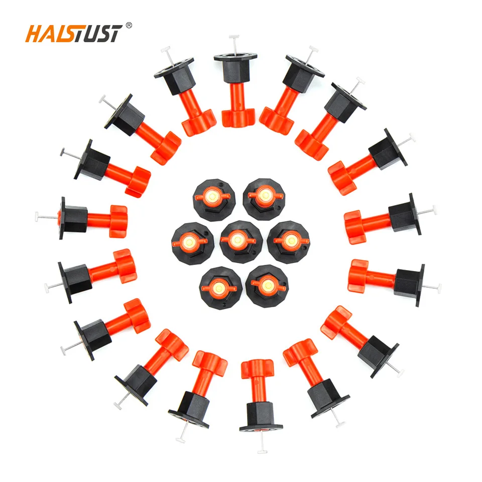 25pcs Tile Leveling System For Bricklayer With Level Measurement Reusable Replaceable Ceramic Tile Level Wedges Hand Tools 25pcs Tile Leveling System For Bricklayer With Level Measurement Reusable Replaceable Ceramic Tile Level Wedges Hand Tools
