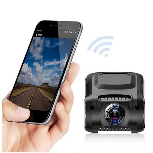 Автомобильный видеорегистратор с Wi Fi NOVATEK 96658 Sony IMX323 FHD 1080p автомобильная черная