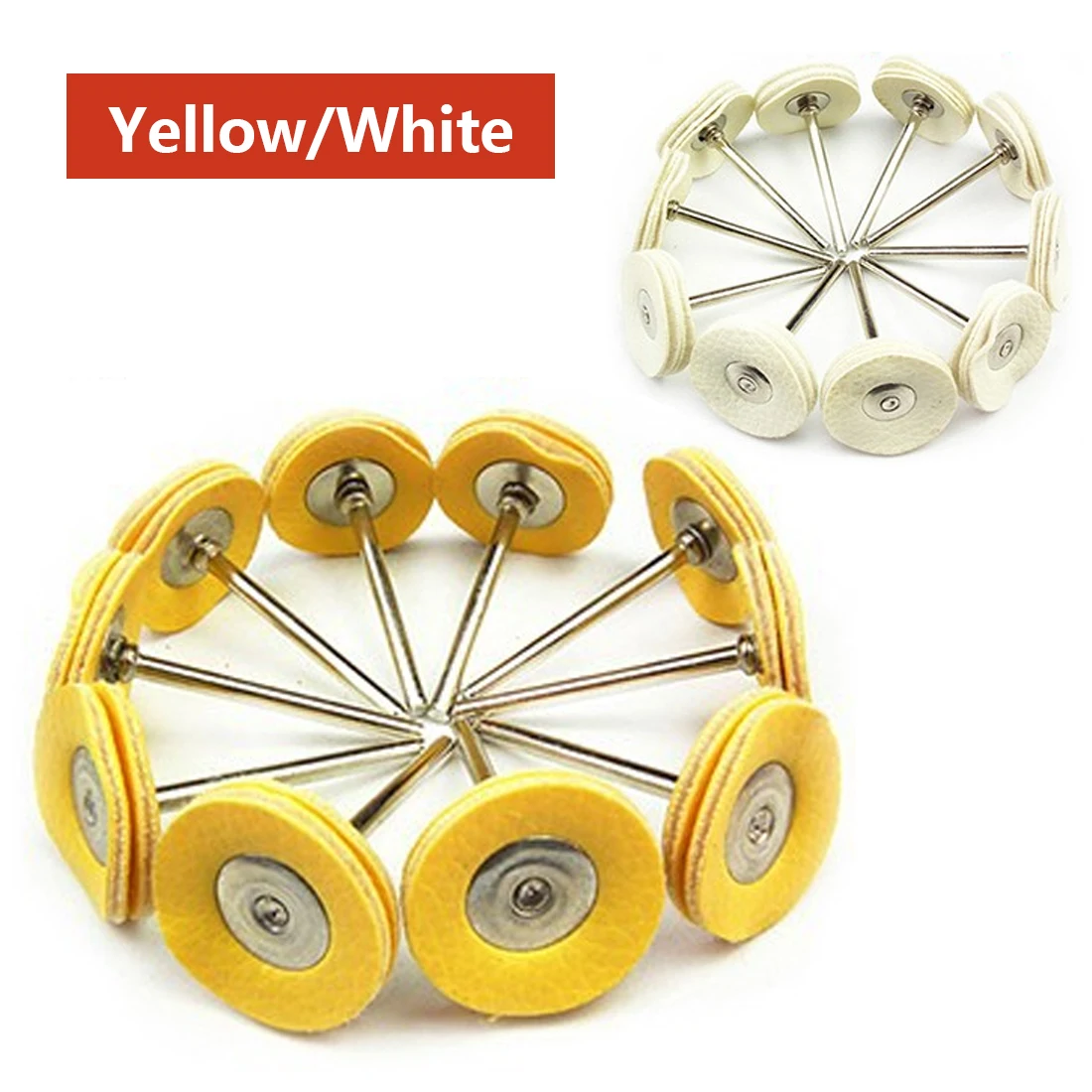 Buy New 10pcs 2.35MM Shank T Style Polish Buffing