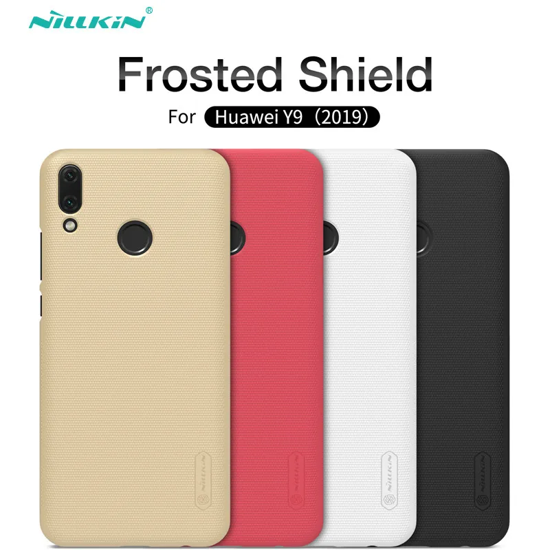 

Huawei Y9 2019 Cover Case NILLKIN Frosted Shield Hard Back Cover Phone Cases sFor Huawei Y9 2019 Anti-knock Matte Capa case