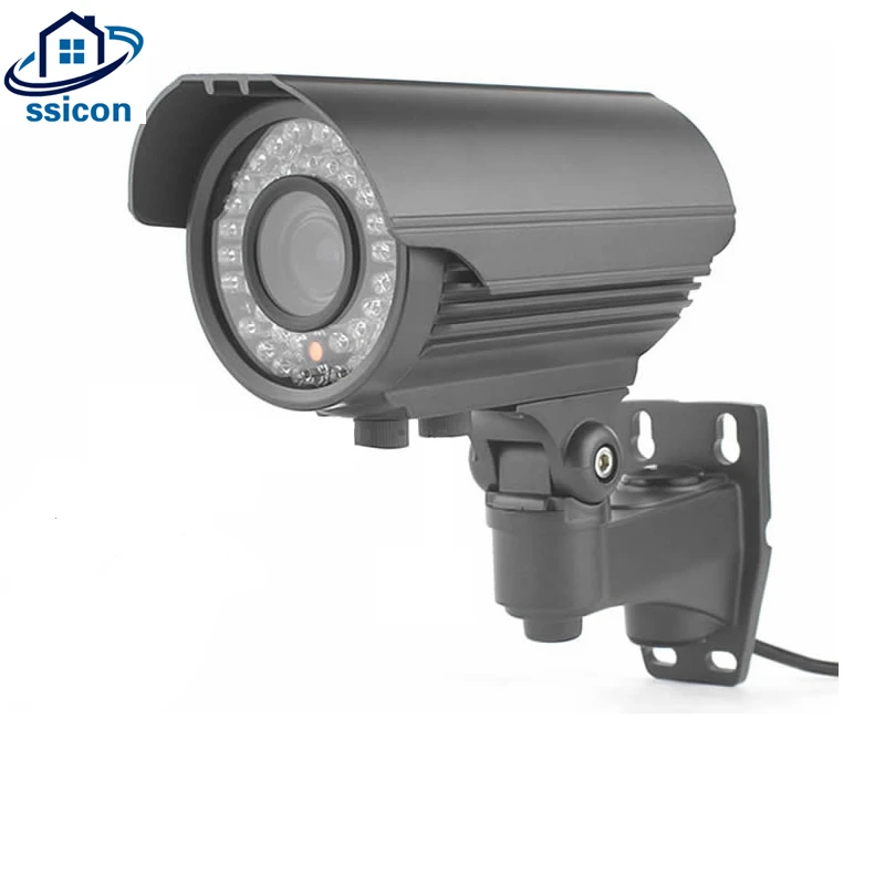 

SSICON 2MP Security Outdoor Camera AHD 2.8-12mm Lens Manual Zoom IR Night Vision Infrared 1080P HD Camera