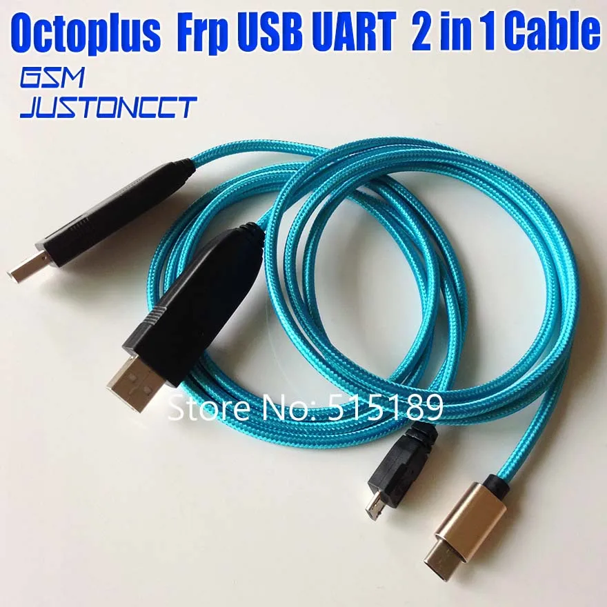 octoplus frp USB UART 2 IN 1 CABLE - GSMJUSTONCCT -B