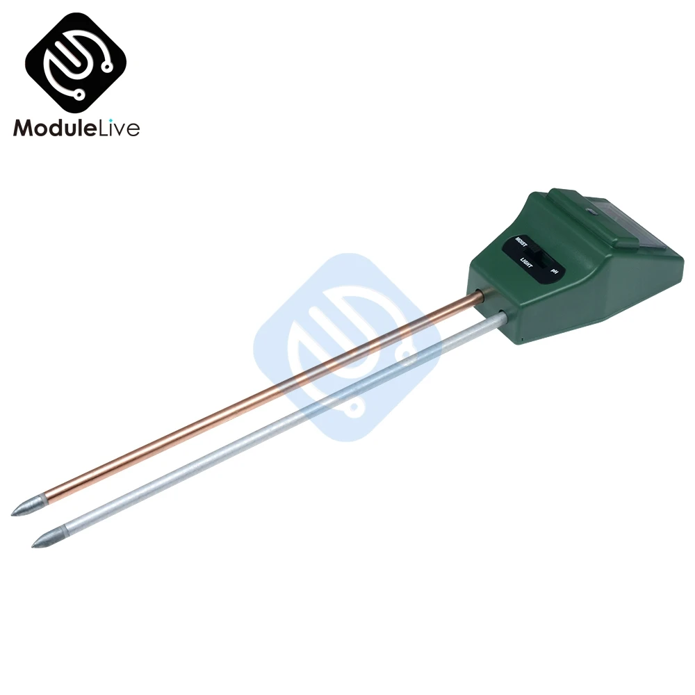 

Garden Plant Flower 3 in 1 PH Tester Soil Water Moisture Light Test sensor Meter
