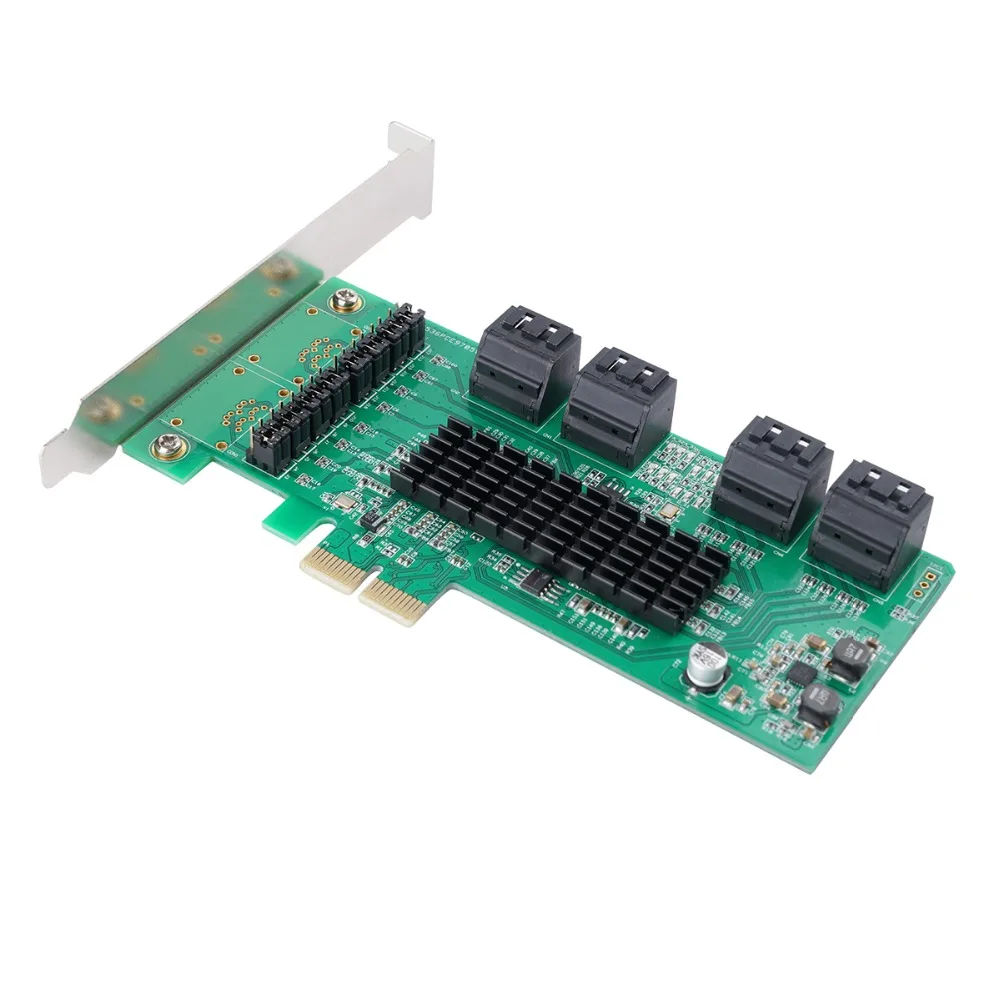 ORICO 8 портов SATA3.0 PCI-E Express карта расширения адаптер 6 Гбит/с PCI Express Marvell 9215 и Marvell 88SM970 чип управления для Windows