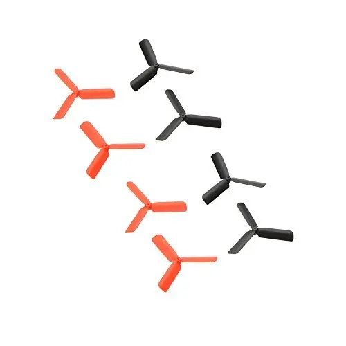 

4 pairs * Upgrade Version 3-Blade CW/CCW Propeller Red/Black for Hubsan X4 H107/H107C/H107L/H107D H108 H108C RC Quadcopter