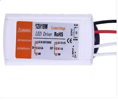Sale!! 500pcs 12V 1.5A 18W Constant Voltage Led Driver Adapter Transformer Switch Power Supply input 100-240VAC 12VDC+box pack ac220v 180v 240vac input to output dc3 3v led power supply transformer only work on miboxer b8 smart touch panel controller