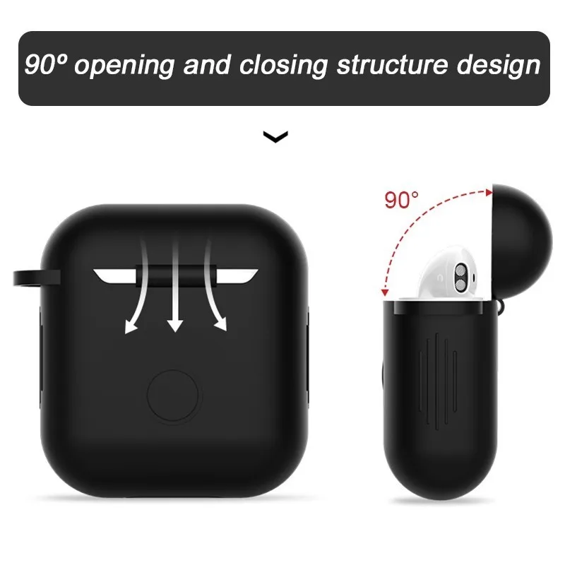 Мягкий силиконовый чехол для Apple Airpods противоударный AirPods Oortelefoon Чехлы Ultra Air Pods