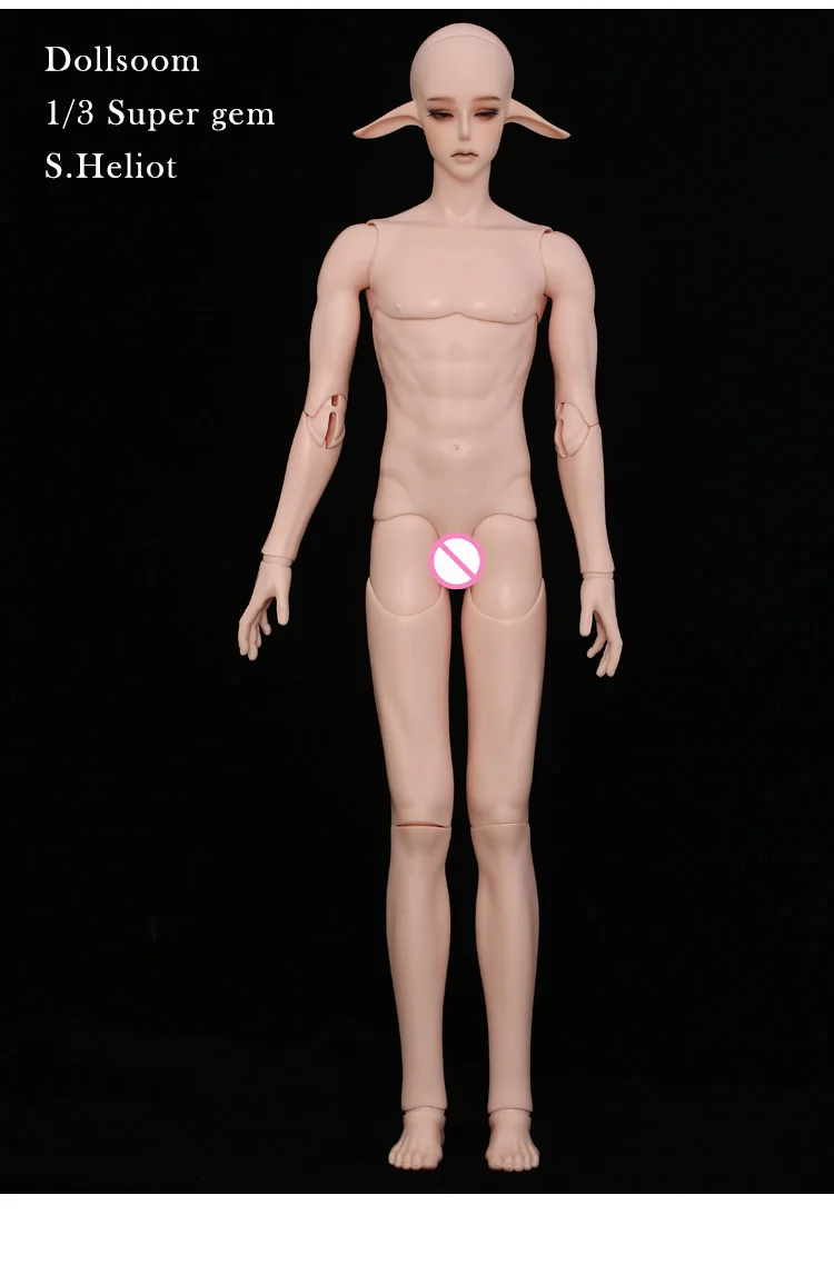 S. Heliot супер драгоценный камень мужской 1/3 BJD кукла смолы фигурки тело модель игрушки для девочек День рождения Рождество Лучшие подарки