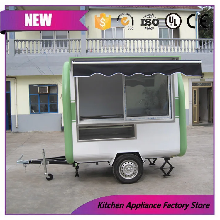 Factory direct sell customizable mobile food carts ice cream vending