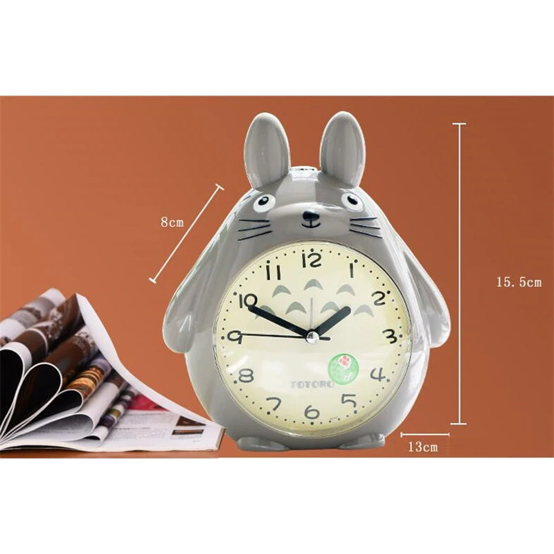 Настольные кварцевые часы Totoro современный таймер будильник с функцией повтора