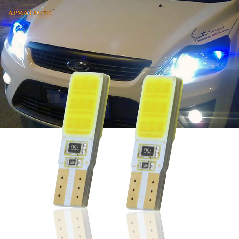 2x T10 W5W CANBUS светодиодные боковые парковочные огни габаритные лампа для Ford Focus 2 3 4 1 C
