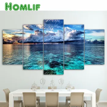 

5D diy Diamond Painting Beautiful Sea Landscape Cross Stitch round/square Diamond Embroidery Rhinestones Mosaic Home decor gifts