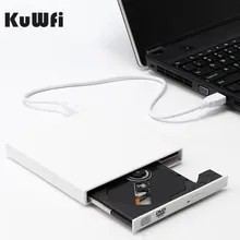 Harici optik sürücü DVD ROM CD RW USB 2.0 CD/DVD oynatıcı Combo okuyucu yazma Portatil MAC OS için macBook için Windows10/7/8