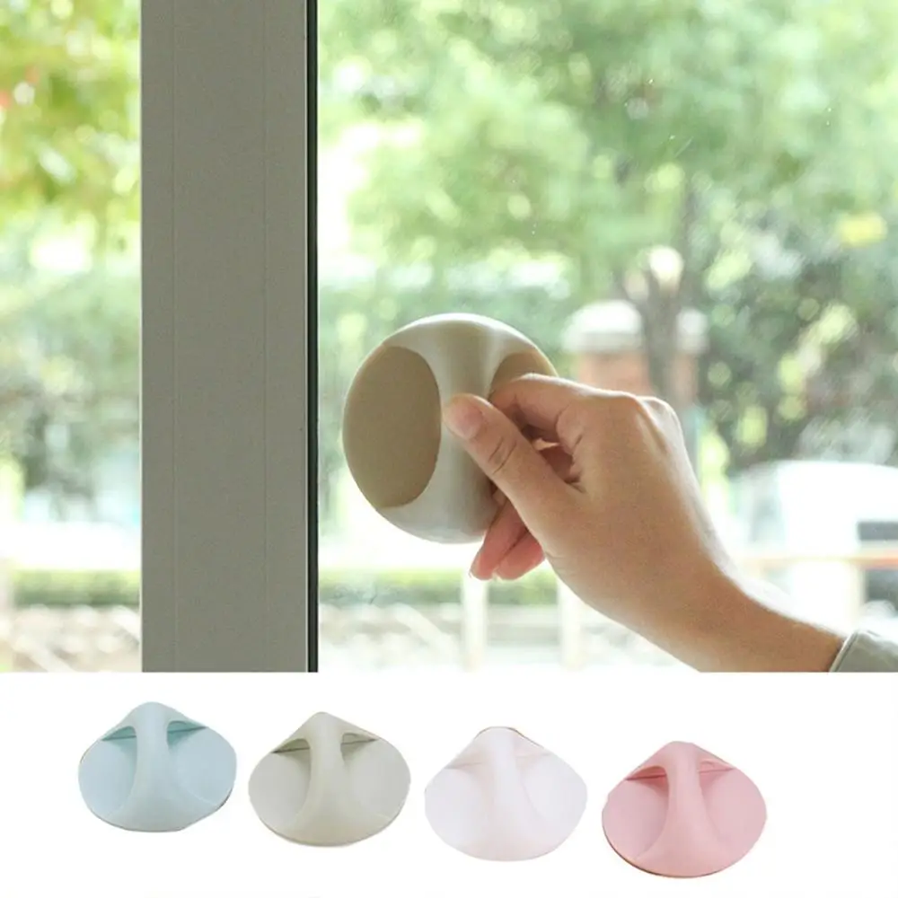 

Paste Door And Window Handles Round Bathroom Drawer Door Handle Convenient And Practical Labor-saving