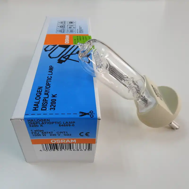 Halogenlampe RHS 1000W FKJ CP71 3200K G22 230V Radium Glühbirne wie Osram 64747
