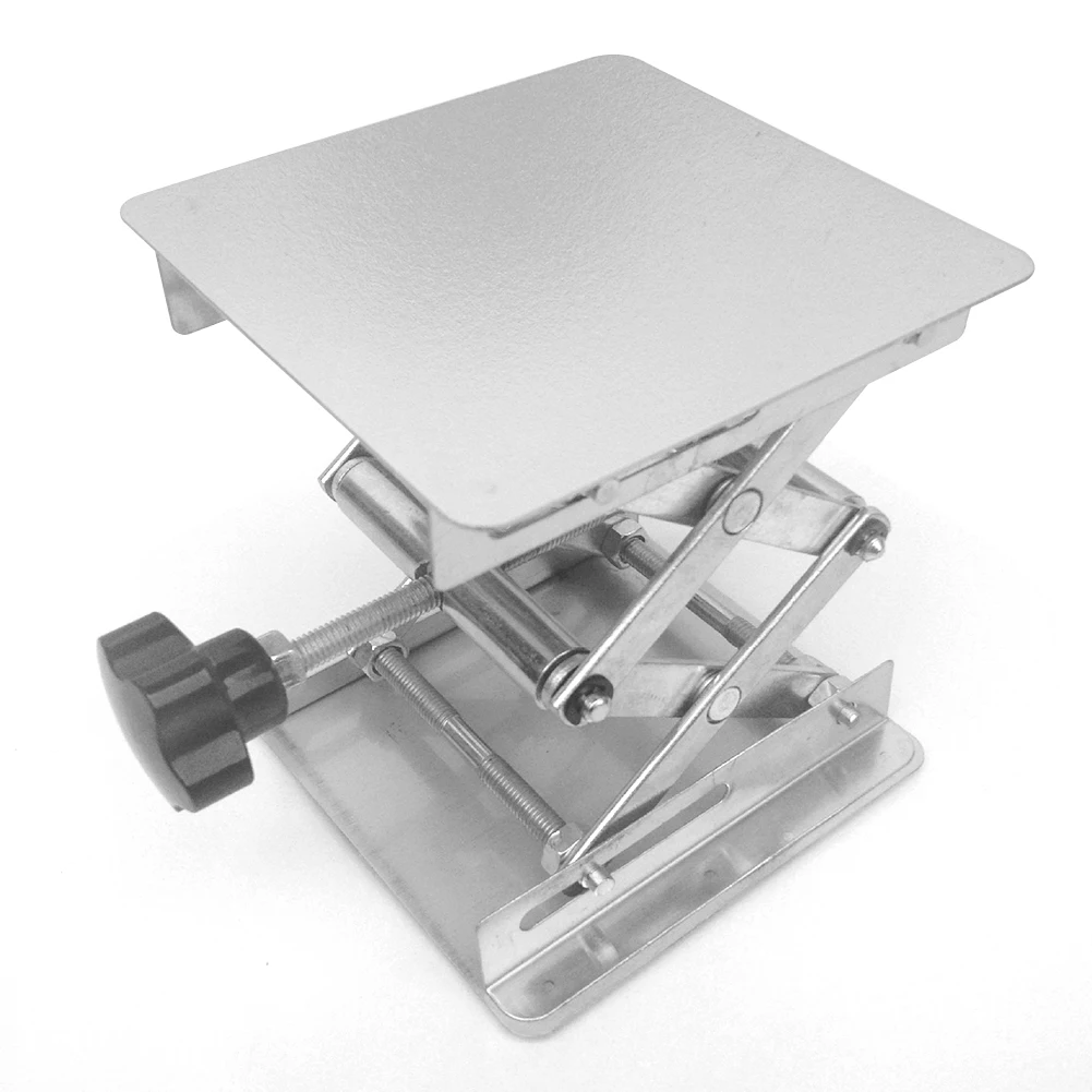 

Drill Lifting Platform Table Adjustable Laboratory Router Height Lifter Stainless Steel Shank Woodworking