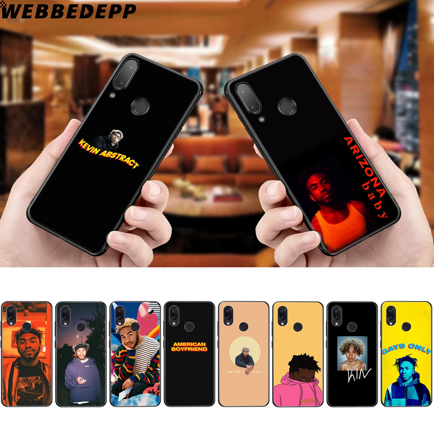 WEBBEDEPP Kevin Abstract Rapper Soft Case for Xiaomi Redmi K20 7A 4A 4X 5 5A 6 6A S2 Note 8 4 7 Pro Plus Prime |