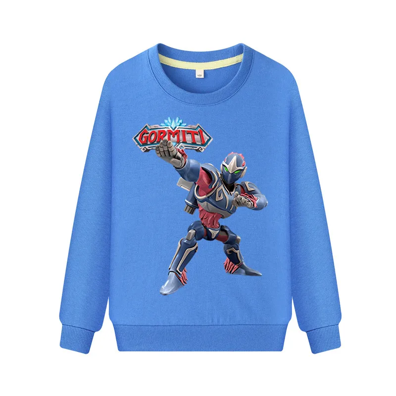 Boys Girls Kids Gormiti Hoodies Child Hot Games Print Long Sleeve Sweatshirts Baby Cotton Casual Pullover Hoodie Costume WK123 (4)