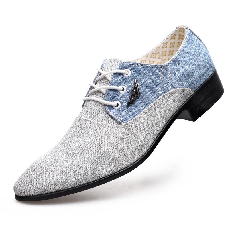 01 06 Dos Sapatos Casuais Real 04 Vestido Design Verão Oxford Planas 02 Couro Moda 03 Pano Cores 05 Camurça 07 Misturadas Formal De Homens gqxASx1