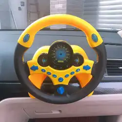 2019 детские музыкальные симуляторы рулевое колесо со светом Развивающие игрушки для детей день рождения игрушка автомобиль мальчики
