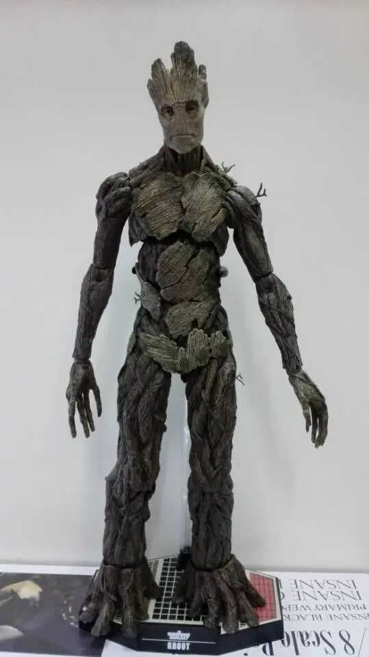

Diffuse toy hand hottoys Galaxy Guard groot Tree Gruitt Tree Man Model