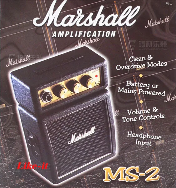 Купить маршалл МС-2 2 вт мини электрогитары гитарный портативный ...