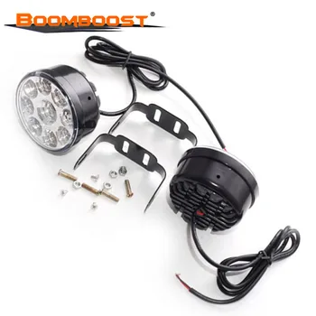 

new 2pcs 9 LED Car Light White LED Running Light Super Bright LED Fog Light Head Lamp