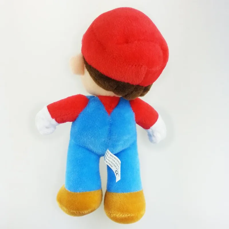 2pcslot 10'' Super Mario Bros Stand Mario & Luigi Plush Doll Soft Plush Stuffed Toy peluches mario bros Dolls Retail Baby Gift (4)