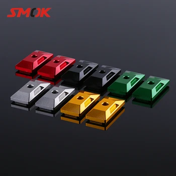 

SMOK For Kawasaki Ninja 400 Ninja400 2018 Motorcycle Accessories CNC Aluminum Alloy Rear Fork Spindle Chain Adjuster Blocks