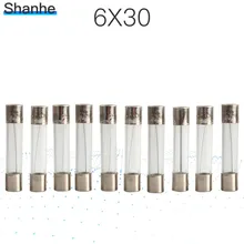 6*30 мм специальные внутренние подкладки для стеклянный предохранитель 6*30 250V 1A 1.5A 2A 2,5 3A 4A 5A 6A 7A 8A 10A 15A 20A 25A 30A