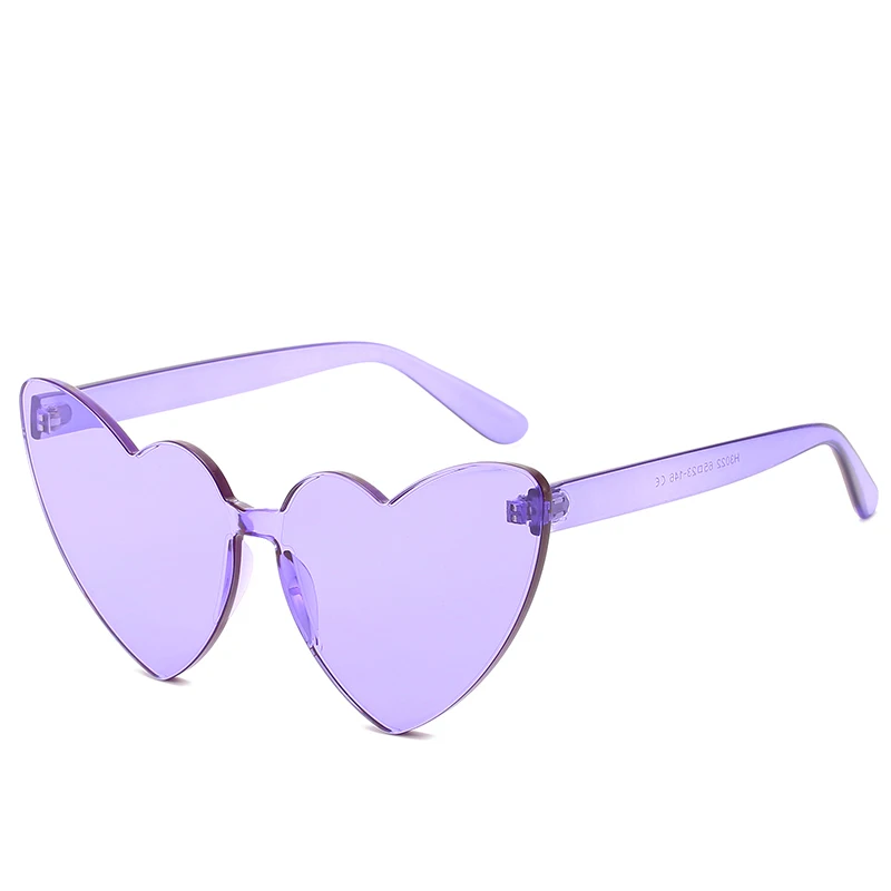 Love Heart Sunglasses Women Female Hearts Shape Eyeglasses Ladies