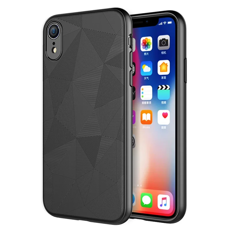 

Fashion Geometry Patterned TPU Cases For iPhone X Xs Max Xr 7 8 Plus Ultra Slim Full Protective Cover Capa For iPhone 8 7 Shell