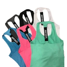 SOISOU Спортивная одежда для женщин тренажерный зал без рукавов Тонкий Фитнес Топ дышащая быстросохнущая высокая эластичность Йога Рубашка женская футболка