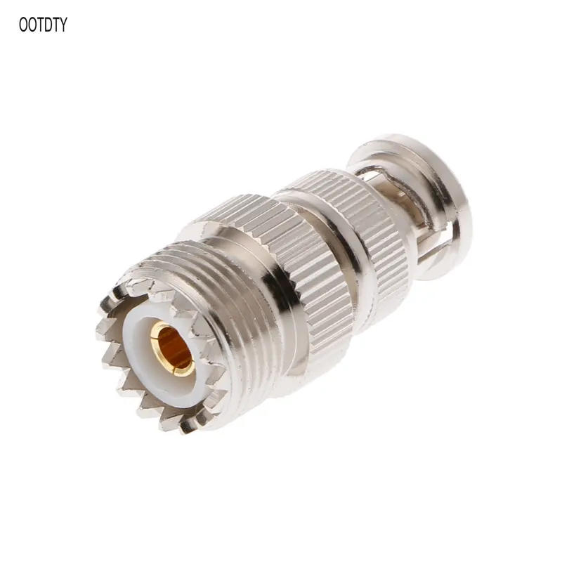 

BNC Male Plug To UHF SO239 PL-259 Female Jack RF Coaxial Adapter Cable Connector