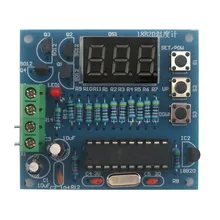 DIY Наборы AT89C2051 DS18B20 комплект цифровой Температура контроллер микроконтроллер Дизайн термометр электронный suite