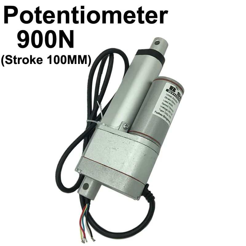 Free Shipping Stroke 100MM 900N To 10N Electric Actuator With