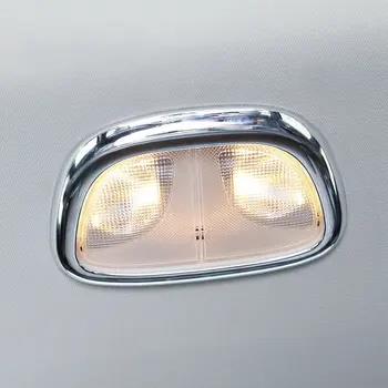 

ABS Chrome FOR Jeep Cherokee KL 2014 2015 2016 2017 2018 Car Rear reading lamp light frame Panel Cover Trim