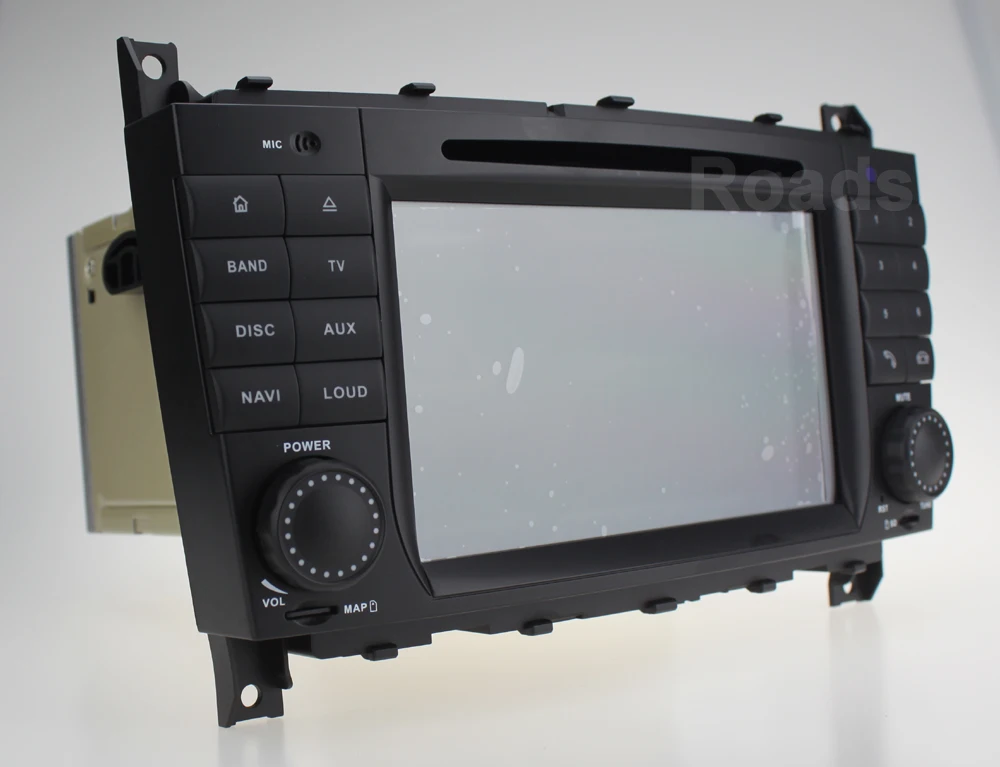 Flash Deal DSP 64G PX6 Android 9.0 Car DVD multimedia Radio GPS for Mercedes Benz W203 W209 W219 A-Class A160 C-Class C180 C200 CLK200 1
