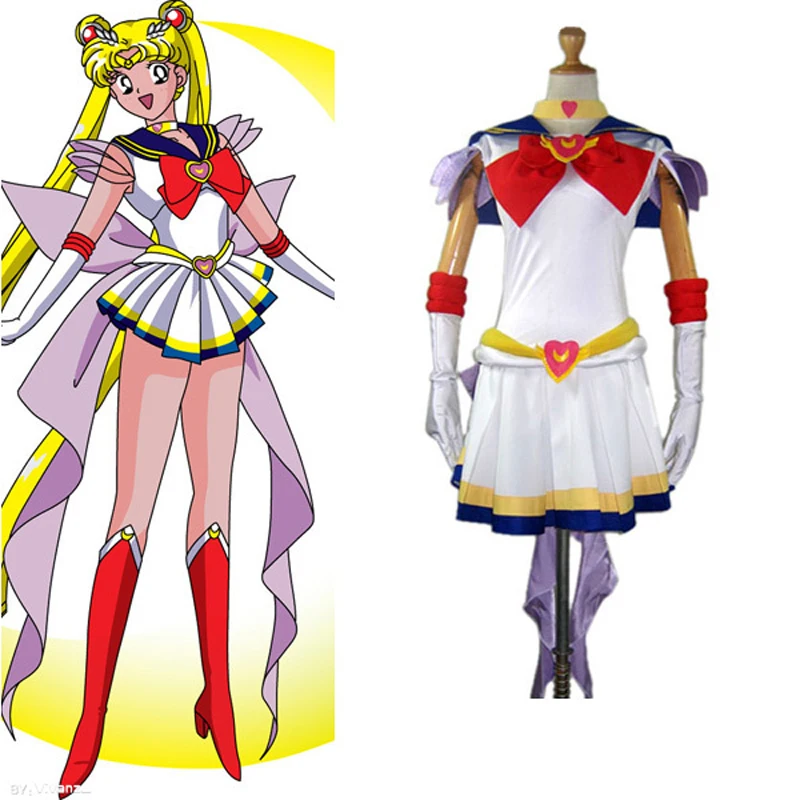 Hot Sale Anime Sailor Moon Bishoujo Senshi Tsukino Usagi Cosplay Dress